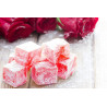 loukoum à la rose de la  St Valentin 200g