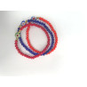 Bracelets fillette (3 bracelets de perles aux couleurs de l' Arménie )